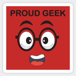 Proud Geek Sticker